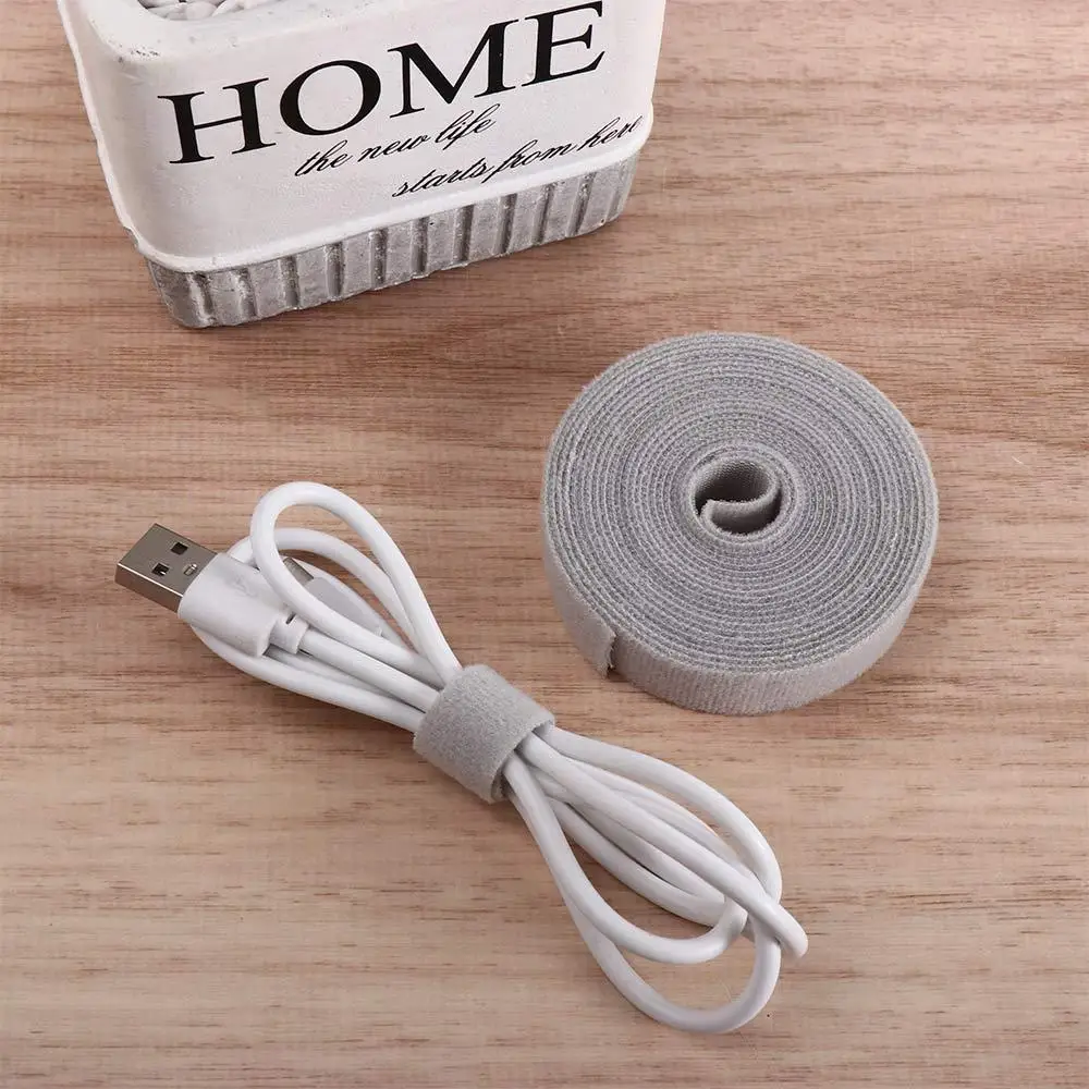 Fastener Wire Bundling Home Office Desktop Fastening Cable Ties Cable Fixing Straps Fixed Harness Organizer Straps