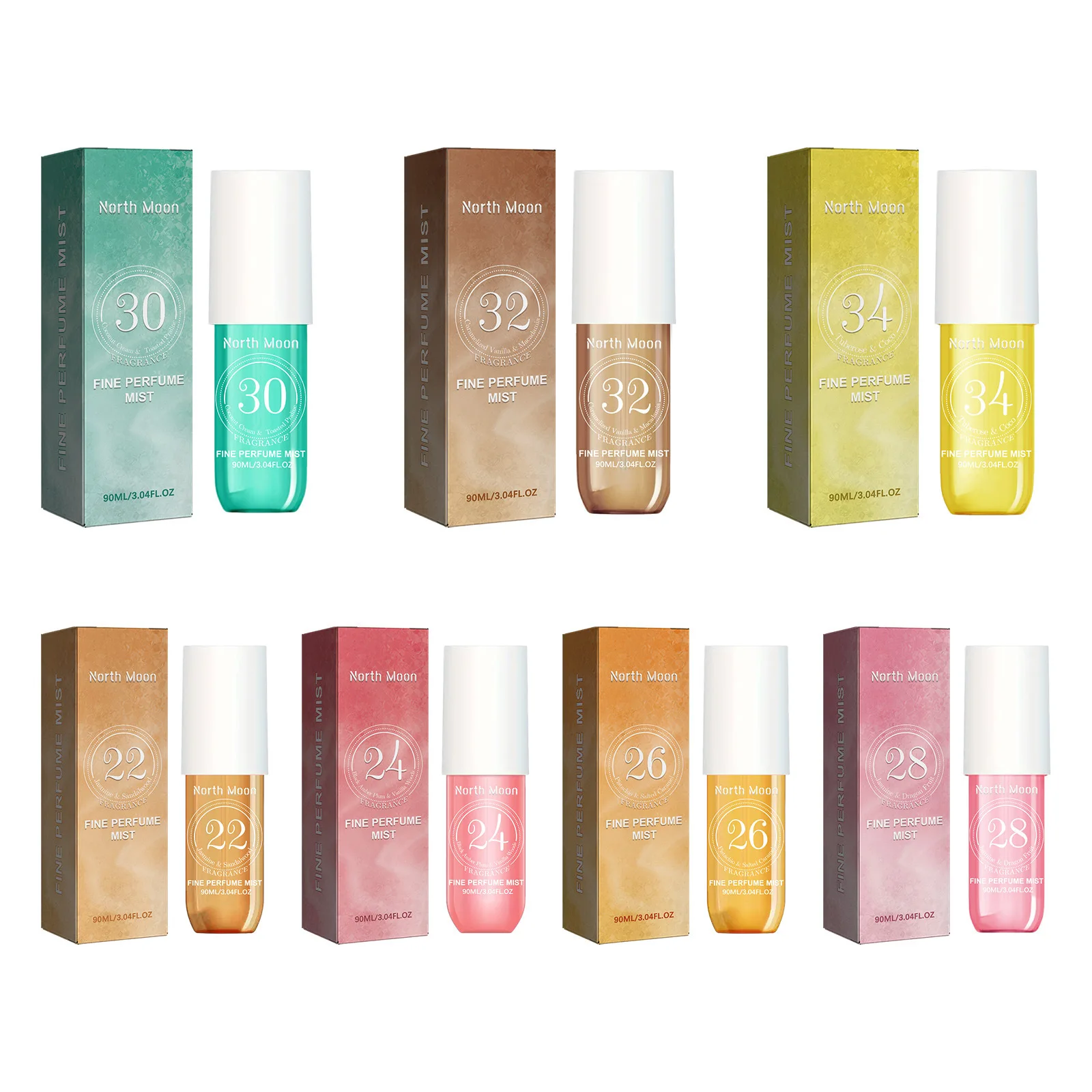 Brazil Perfume Spray Series Fresh Lasting Fragrance for Women 90ml
