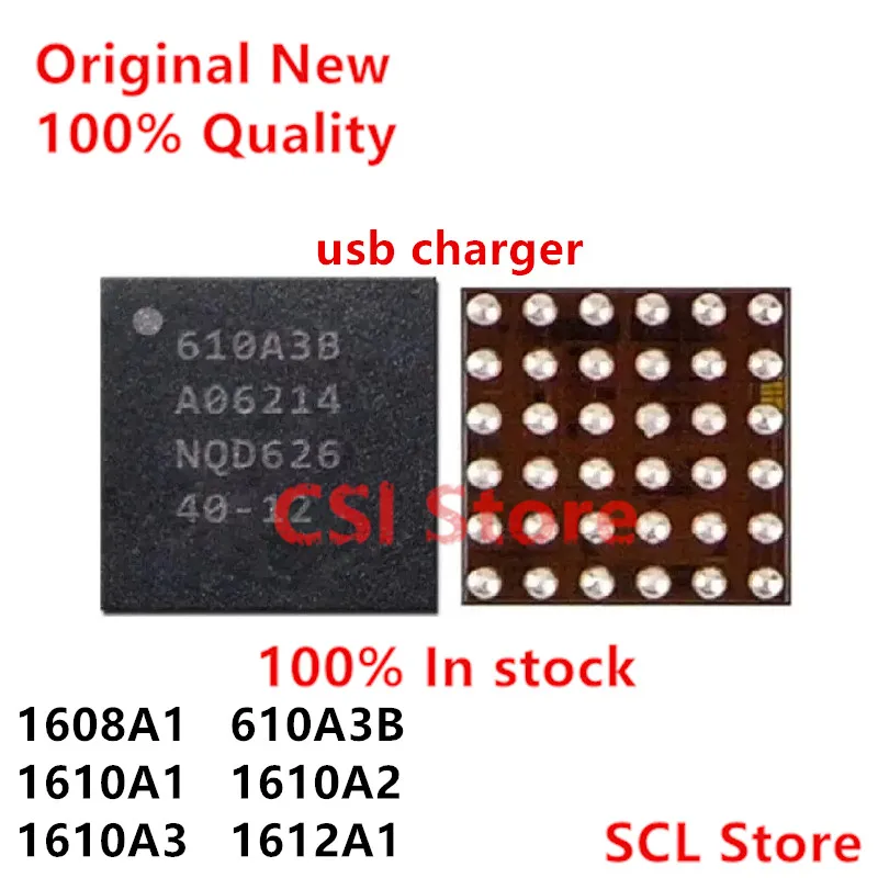 100% Nuovo 1608 A1 1610 A1 1610 A2 1610 A3 610 A3B 1612 A1 Per Iphone 5S 5C 6 6 Plus 6S 6Splus 7 7Plus 8 8Plus Caricatore Usb Bga