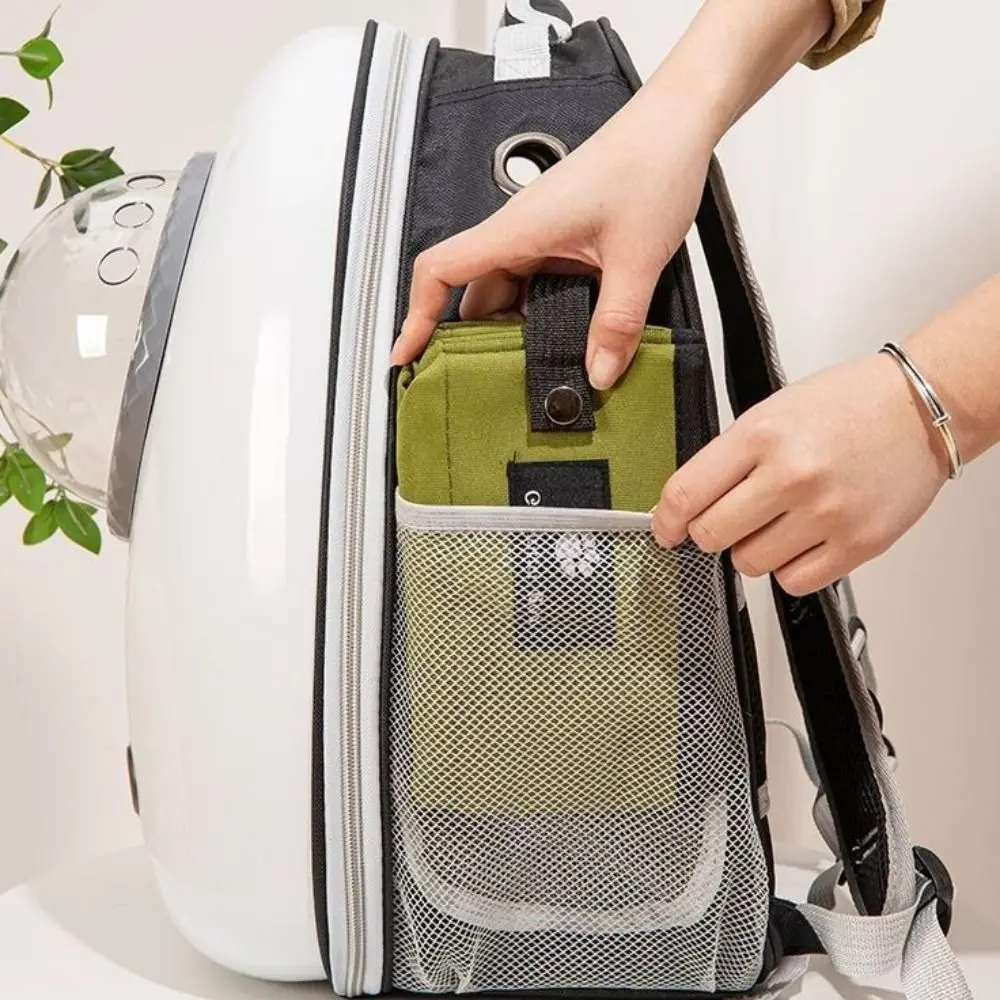 Easy To Clean Waterproof Portable Cat Litter Box Folding Reusable Pet Garbage Bin Oxford Cat Litter Potty Apartment