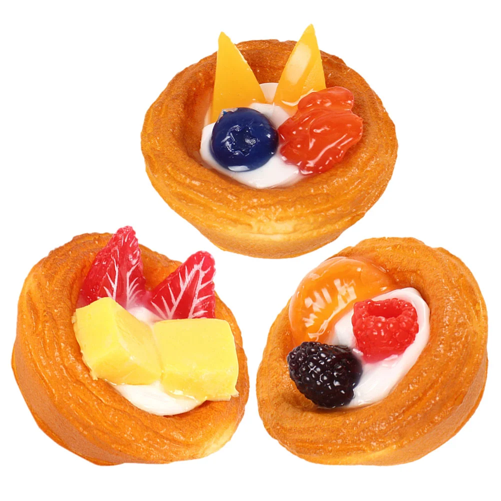 

Искусственная модель мандаринов для украшения торта, 3 шт.