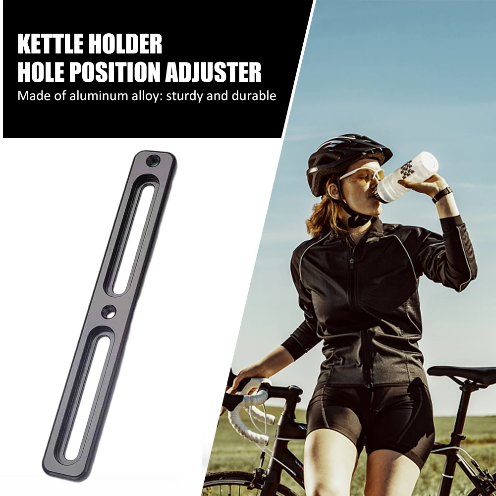 Cycling Bottle Holder Adapter Aluminum Alloy Bottle Cage Hole Position Adjuster Multifunctional Lightweight Cycling Accessories Bicycle Water Bottle Cage Bicycle Bottle Holder Water Bottle Holder
