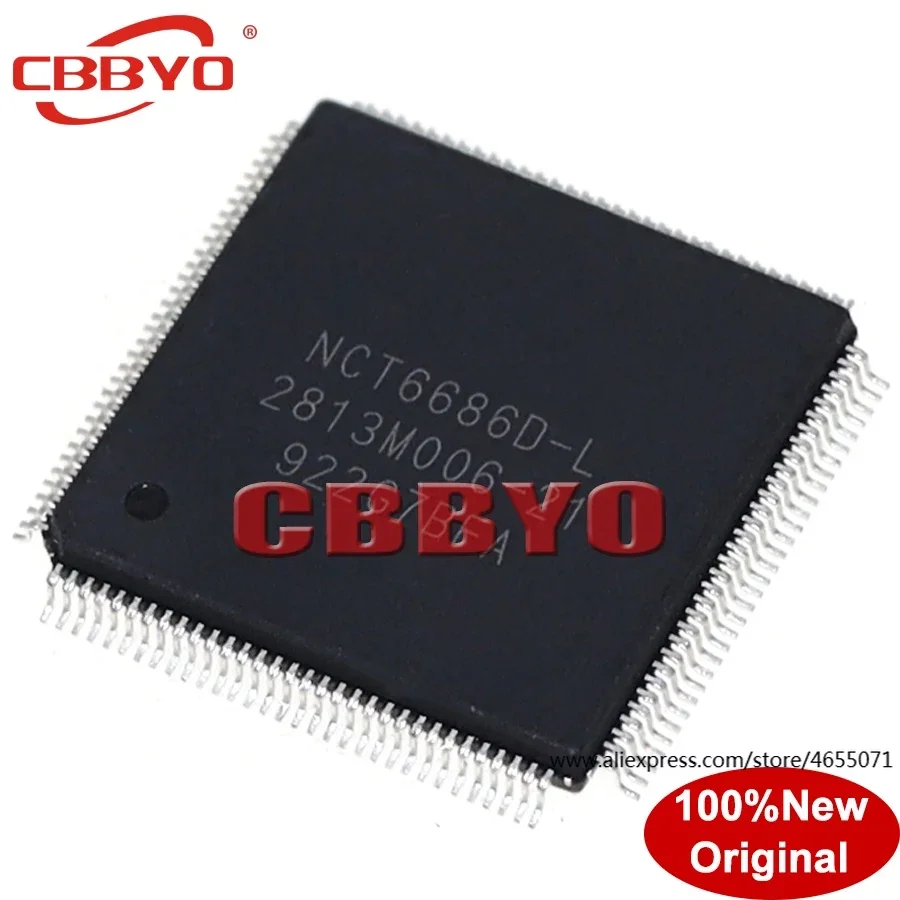 

(1piece) 100% New NCT6686D-L NCT6686D L QFP-128 Chipset