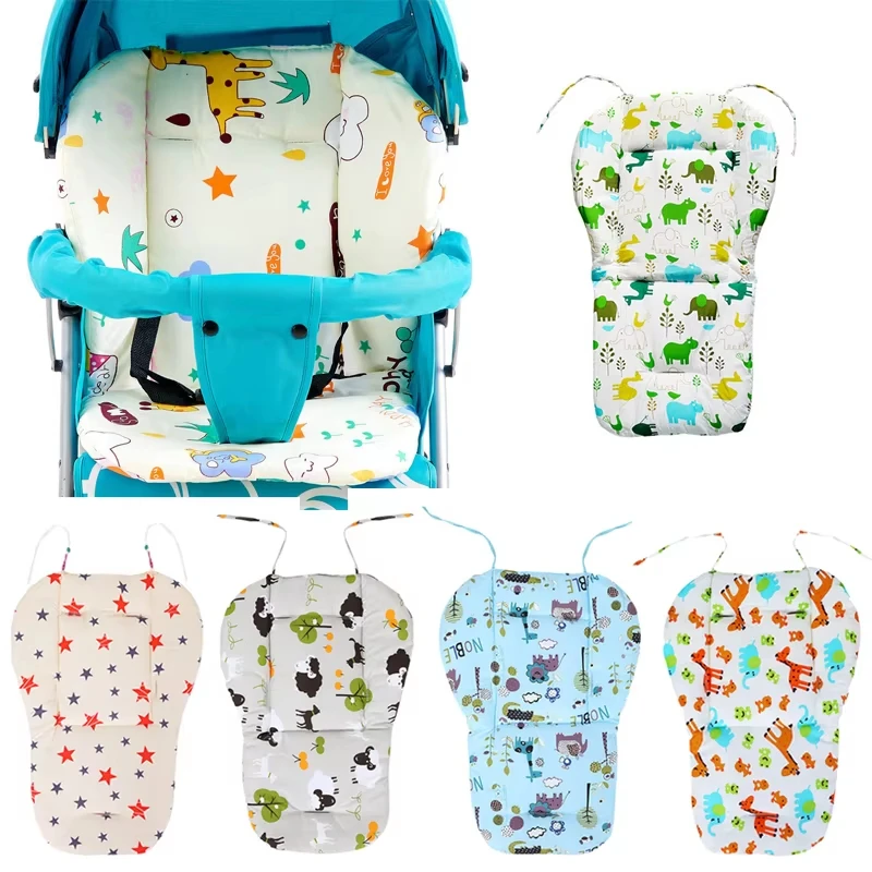 Baby Stroller Liner Cushion Pad Mat Soft Stroller Seat Feeding Chair Pad Stroller Mattress Cushion Mat Stroller Accessories