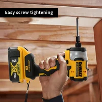 DeWalt Brushless 20V Lithium Electric Screwdriver Electric Drill Woodworking Screwdriver Impact Drill Adjustable Speed Dcf850 2