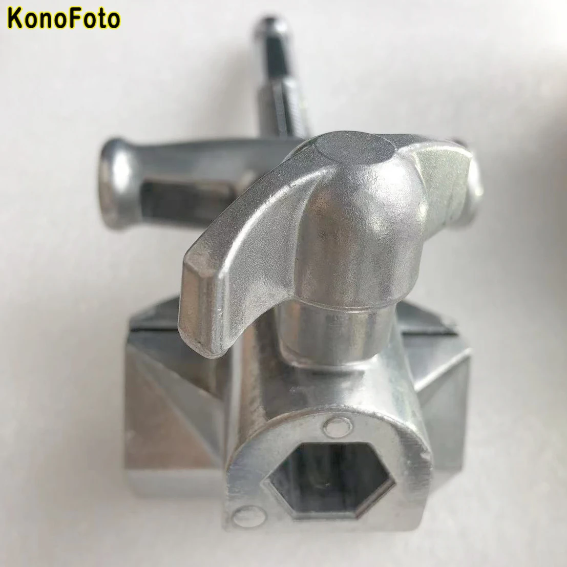 End Jaw 200mm Super Viser Clamp with 5/8 Pin & Hex Receiver Socket End Jaw Vise Grip