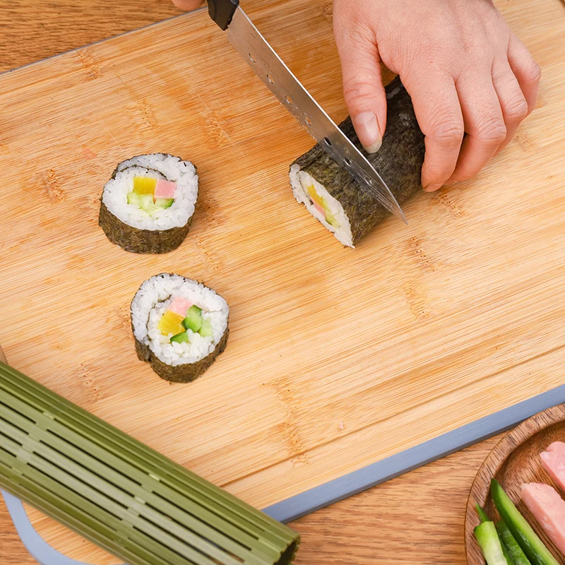 1pc Sushi Making Kit For Home Use, Includes Sushi Roller, Slicer, Bamboo  Curtain, And Seaweed Wrap