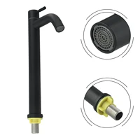 ก๊อกอ่างน้ำซิงค์ห้องน้ำเย็นแบบเดี่ยวก๊อกน้ำสแตนเลสสำหรับก๊อกน้ำสำหรับห้องครัวติดเคาน์เตอร์ห้องน้ำก๊อกน้ำอ่างล้างหน้า 4