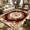 Luxury European Big Size Carpet Living Room Decoration Home Rug Non-slip Lounge Cloakroom Bedroom Rugs Comfortable Soft Door Mat 1