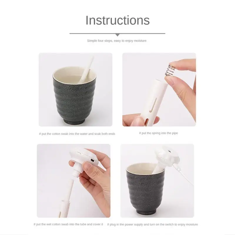 Car Durable Desktop Hydrating Household Simple Mini Practical Fashion Spray Electrical Appliance Portable Intelligent Humidifier 4