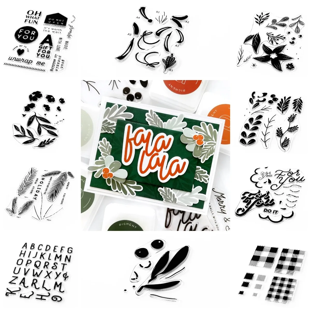 

Alphabet and Chessboard grid Stamps and Dies New Arrival 2023 Scrapbook Diary Decoration Embossing Template DIY Greeting Card