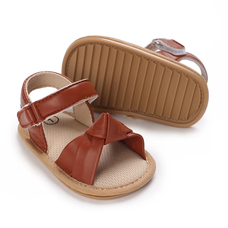 Fashionable and Cute Butterfly Bow Breathable Open Toe Sandals Suitable For Baby Girls Lightweight and Non Slip Sandals Summer
