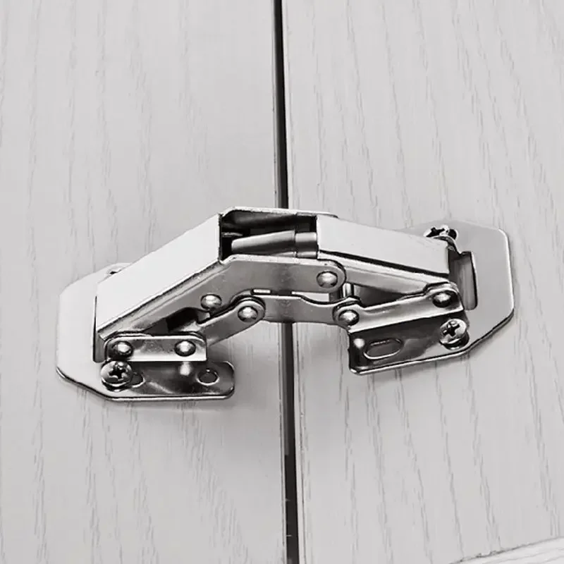 90 Degree Foldable Cabinet Door Hinge Cabinet Corner Door Hinges Furniture Hinge Accessories Buffer Mute Off