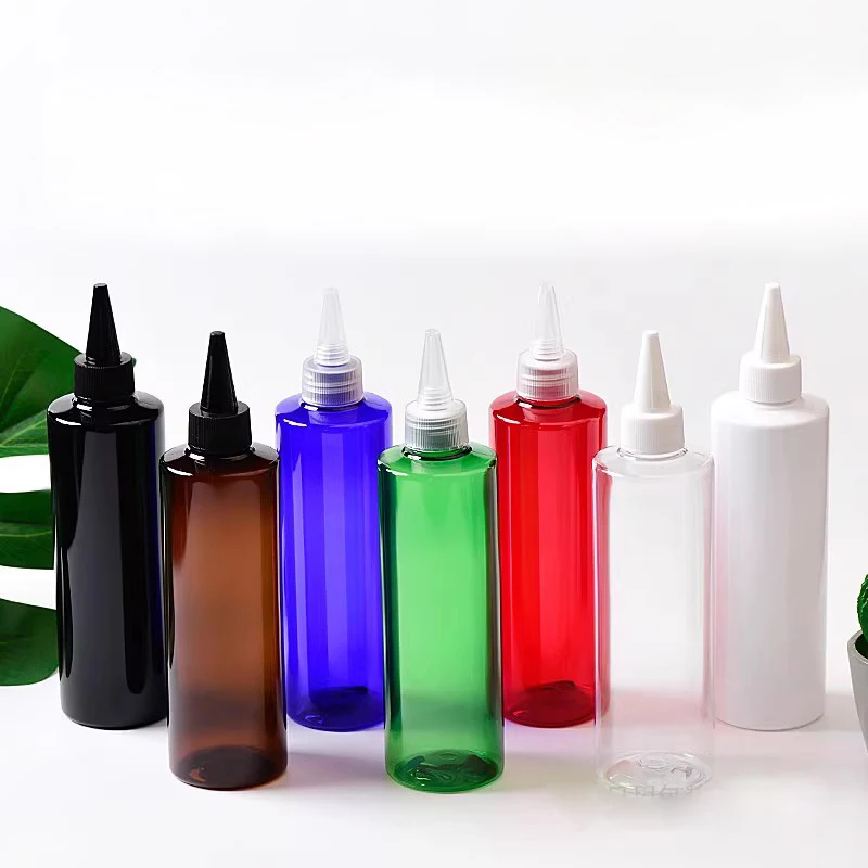 

20pcs 300ML Empty Colored Cosmetic Lotion Plastic PET Bottles With Twist Top Cap Liquid Packaging Container Shampoo Bottles 10oz