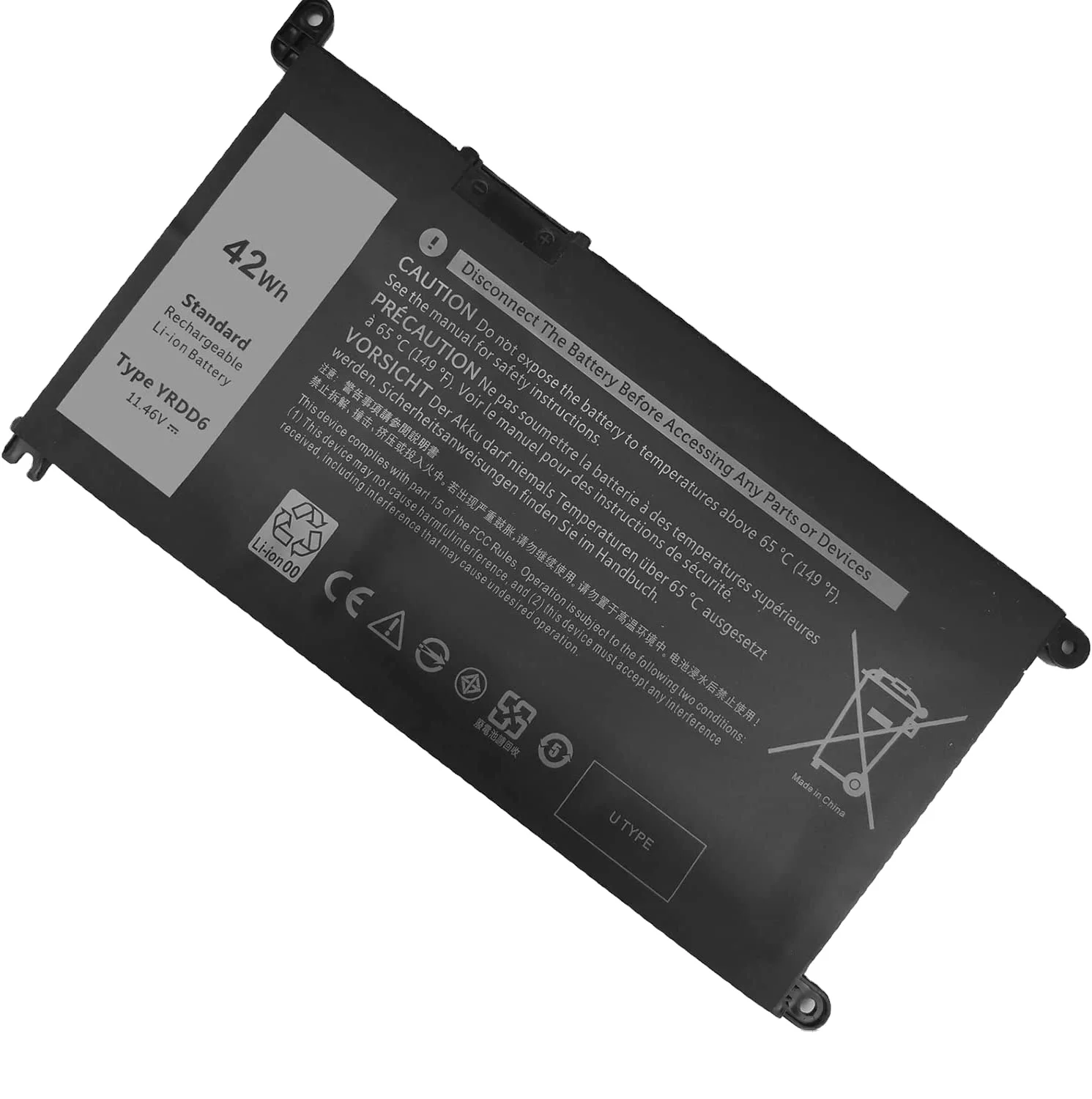 Hkfz Yrdd6 11 4v 42wh Laptop Battery For Dell Inspiron Yrdd6 5480 5482