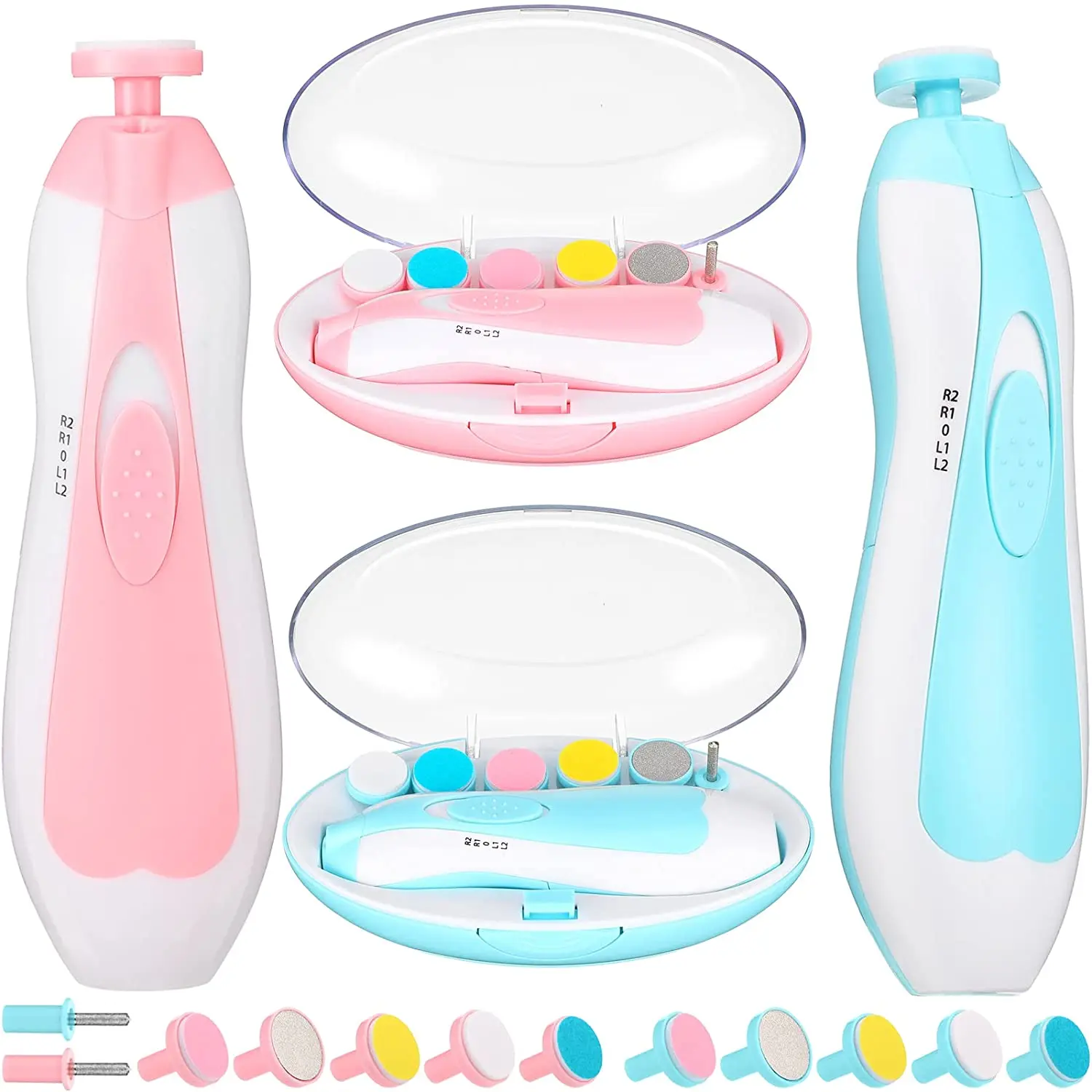 Lupantte Baby Nail Clippers with Light, Electric Baby Nail Trimmer, Safe Baby  Nail File for Newborn, Green - Walmart.com