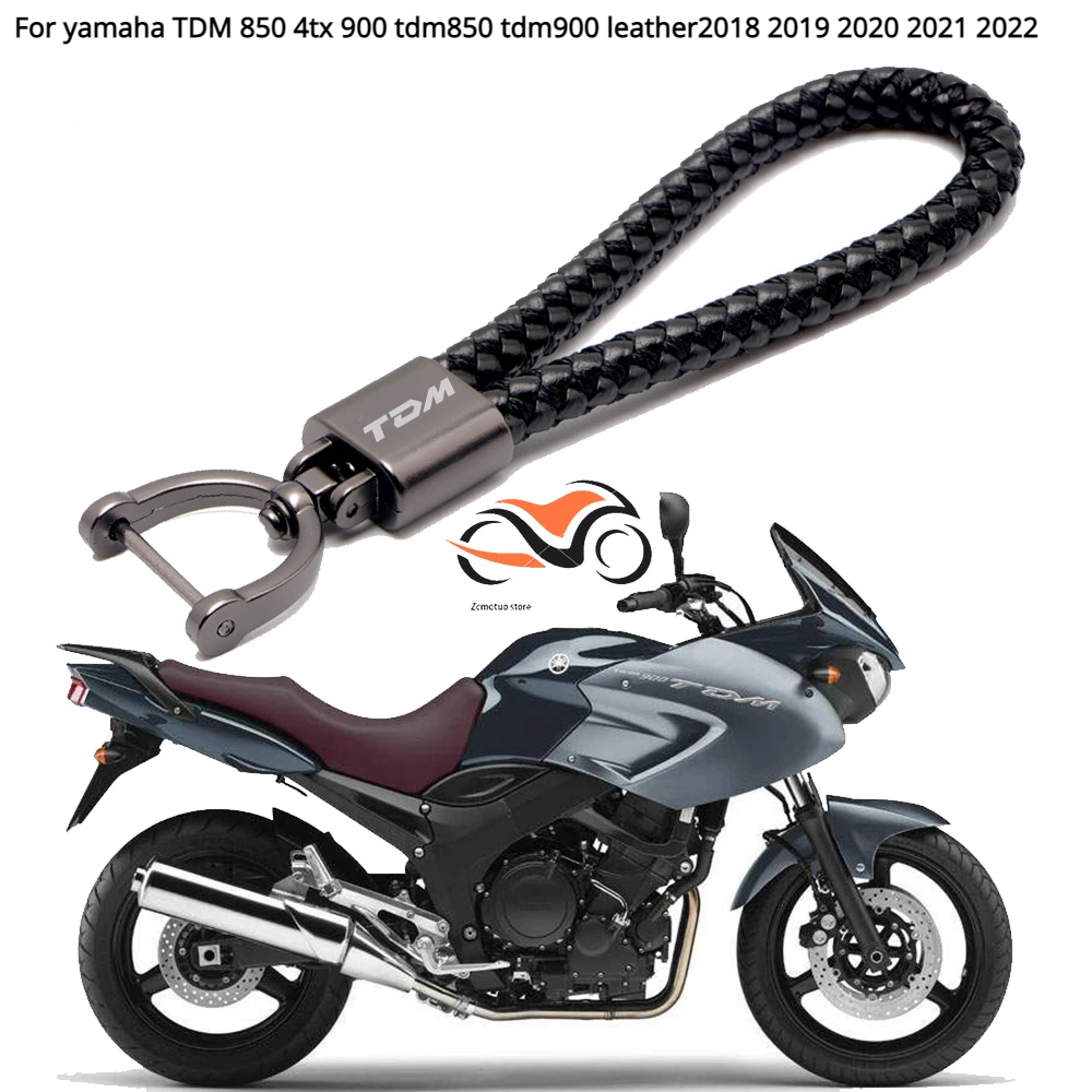 

For yamaha TDM 850 4tx 900 tdm850 tdm900 leather2018 2019 2020 2021 2022 Motorcycle Accessories Zinc Alloy Keychain Key Ring