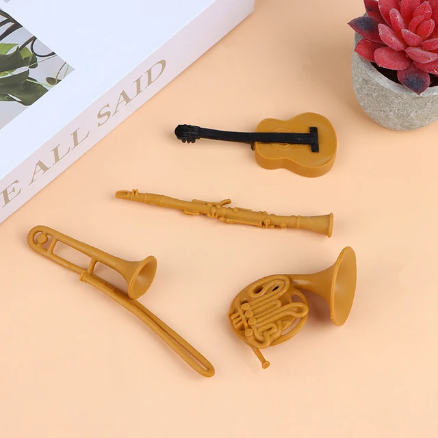 Moonassy – Mini Instrument de musique Miniature, modèle trompette,  affichage de décoration de bureau - AliExpress