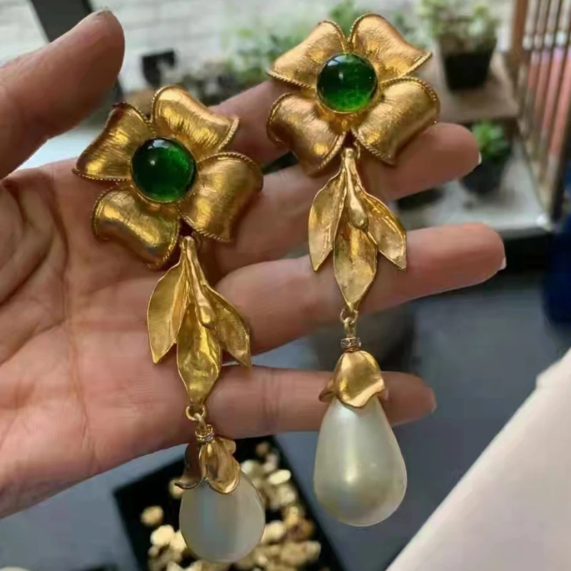 Pendientes medievales, pendientes esmaltada, Vintage, pendientes de 925 Pines, joyería antigua| | AliExpress