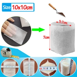 Biodegradable Non-Woven Fabric Plant Grow Bags - 100PCS Eco-Friendly Nursery Bags - 100 Pcs Bag (10x10cm)