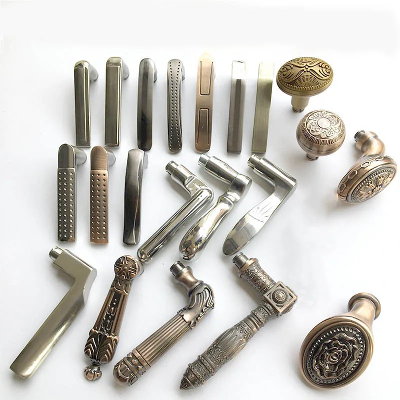 Universal Porta Lock Handle Botão para Peças de Reposição para Casa e Quarto Porta Aço Inoxidável