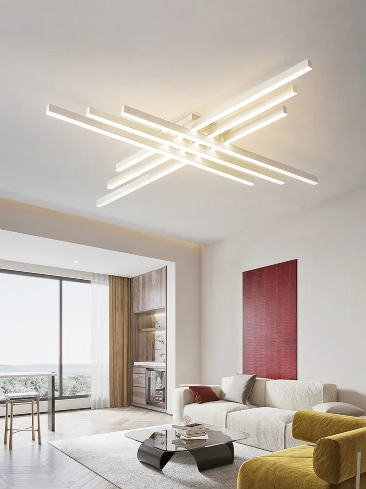 

Nordic Minimalist Modern Bedroom Grand Duplex Villa Hall Dining Room Kitchen Bedroom Lighting Decoration Ceiling Light