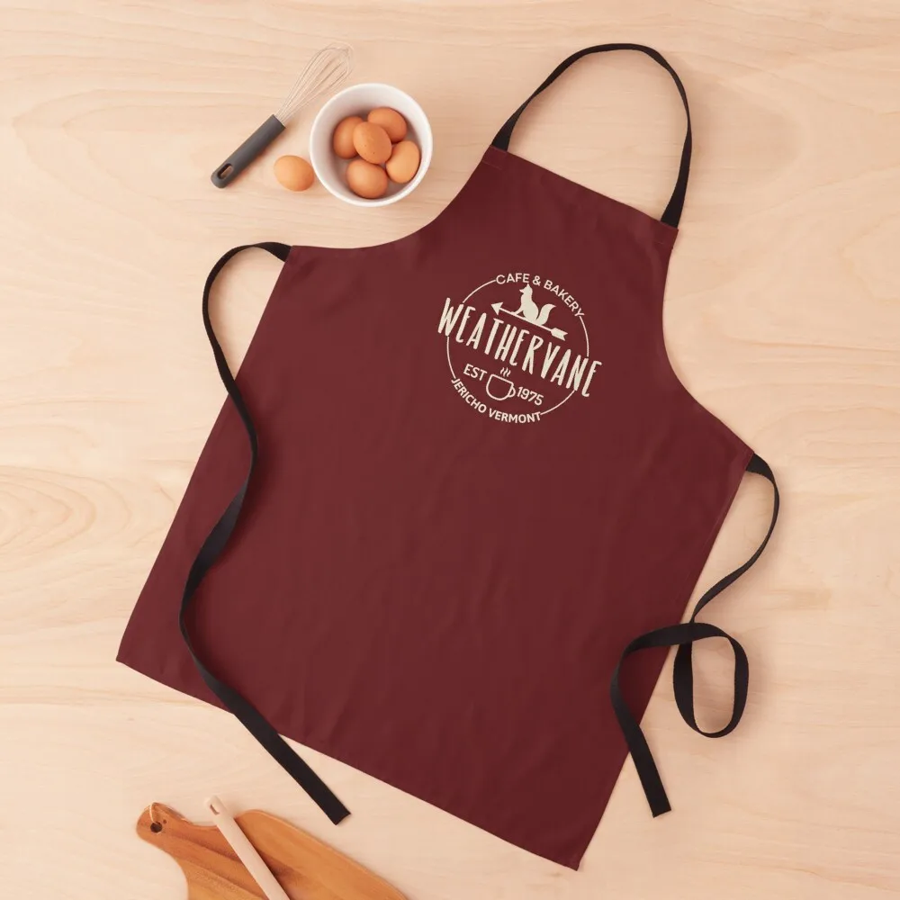 Weathervane Cafe & Bakery Jericho Vermont Apron Men'S Kitchen Apron Kitchen Special Accessories