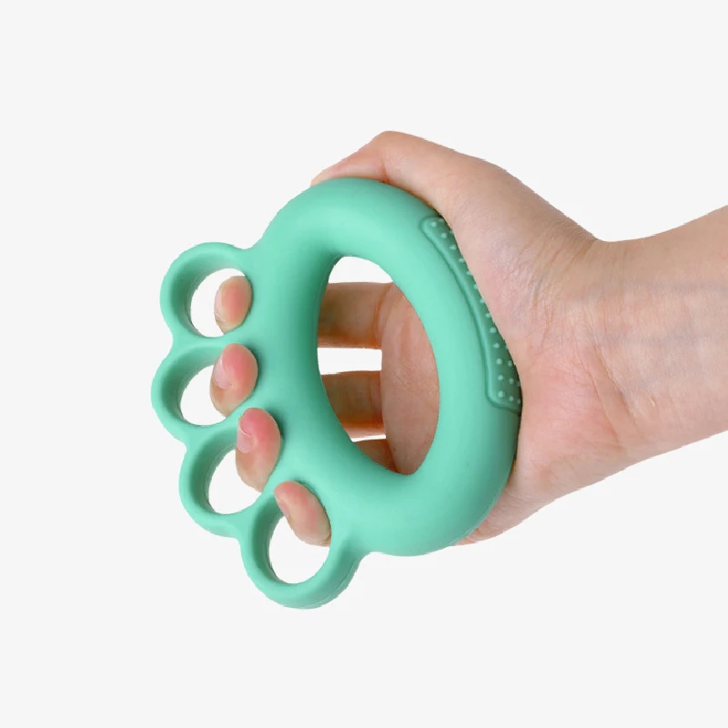 Silicone Adjustable Hand Grip Finger Trainer Exercise Carpal Expander Muscle Workout Gym Fitness Strengthener