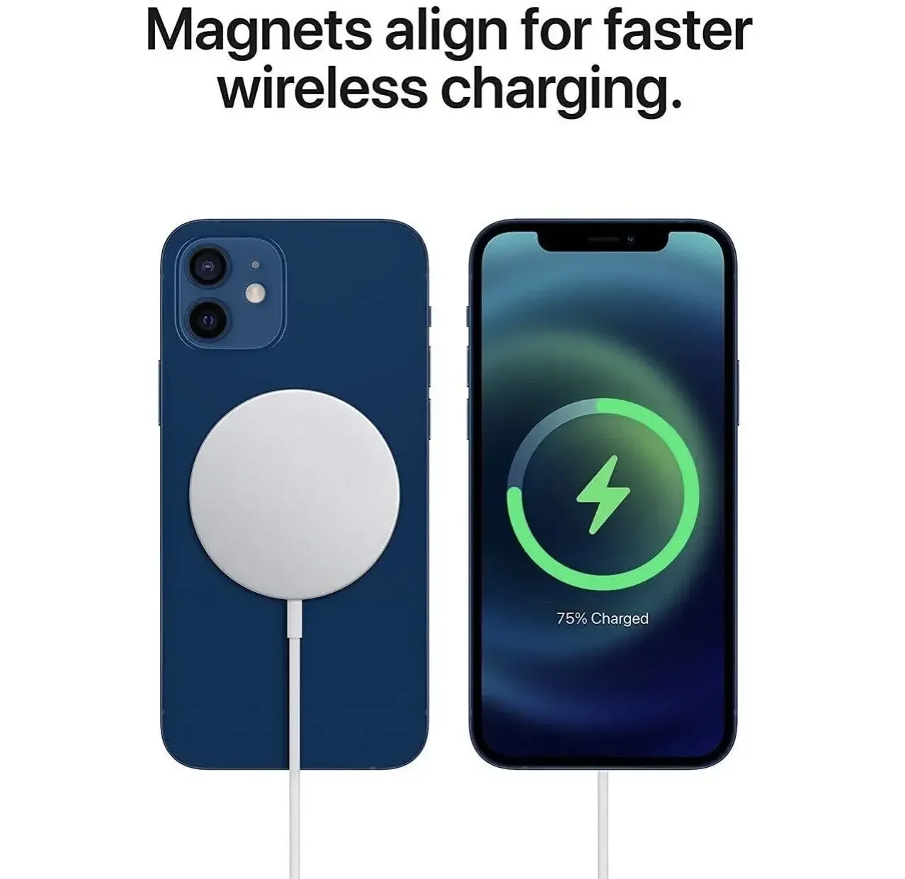 

Magsafe Wireless Charger Magnetic Fast Charger For iPhone 15 14 13 12