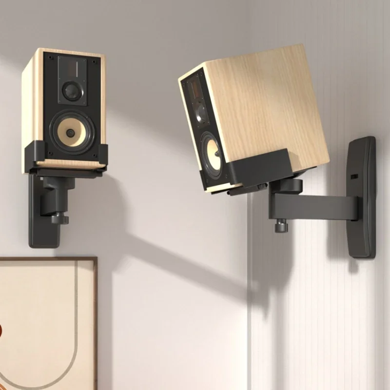 Speaker wall mount bracket wall audio ledge adjustable angle