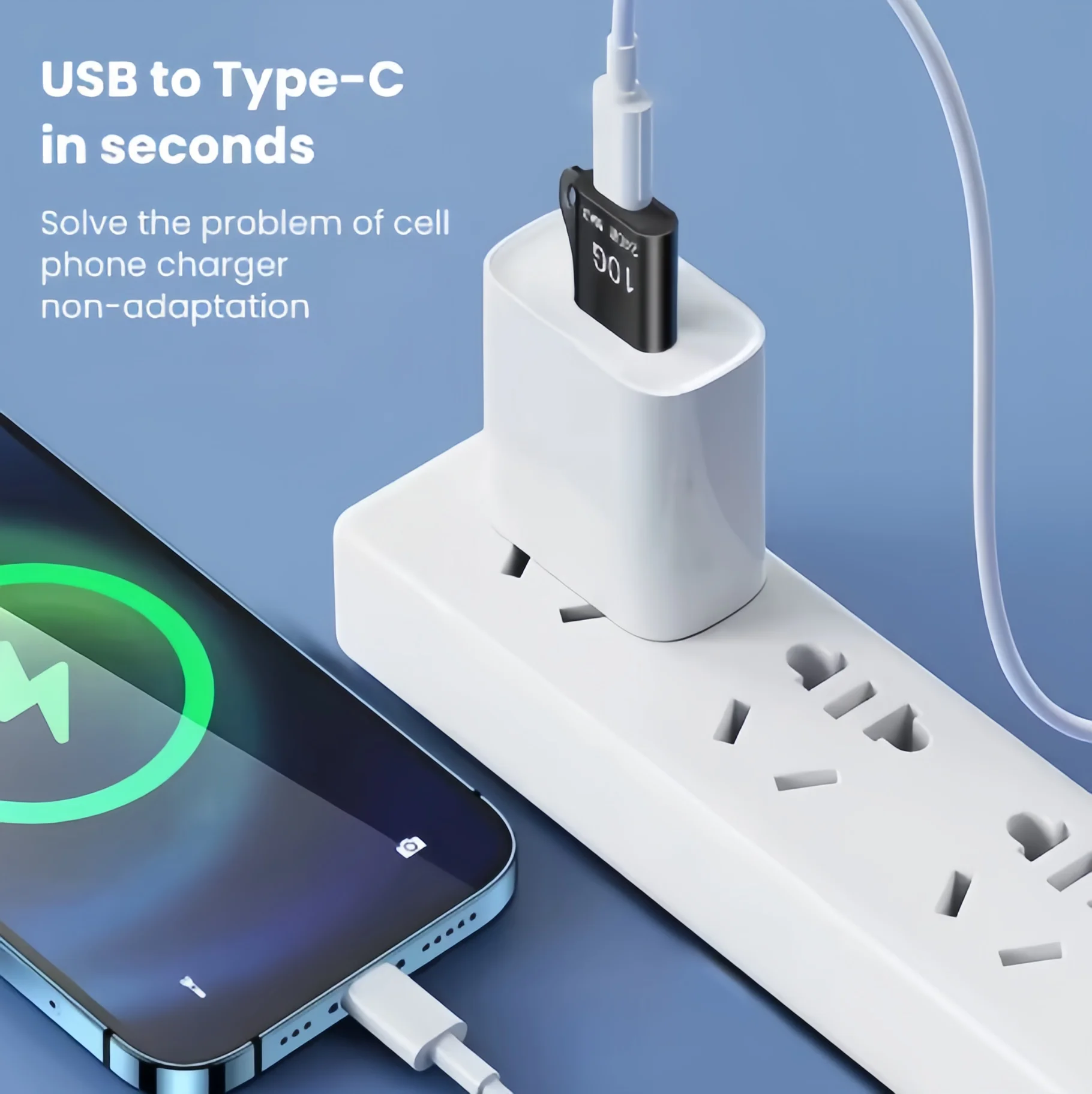 OTG 타입 C 데이터 전송 어댑터 타입 C 암-USB 수 컨버터 고속 충전 어댑터