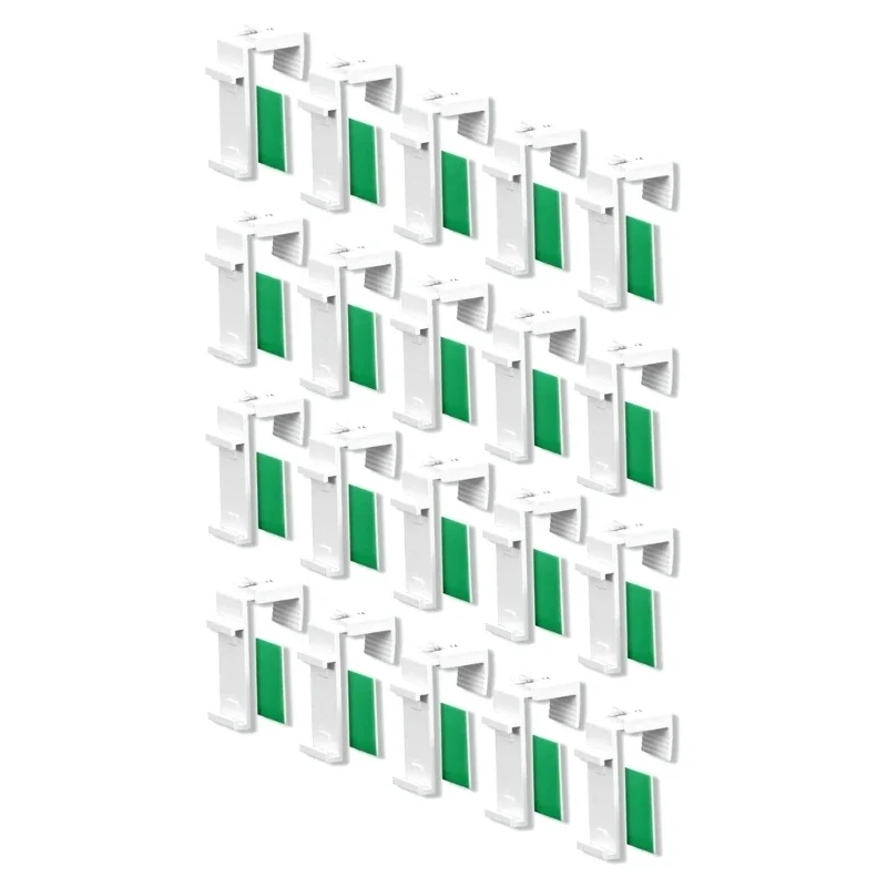20/60Pcs Roller Blind Adjustable Brackets Replacement Accessories Roller Curtain Holder Repair Parts Window Shade Clamp
