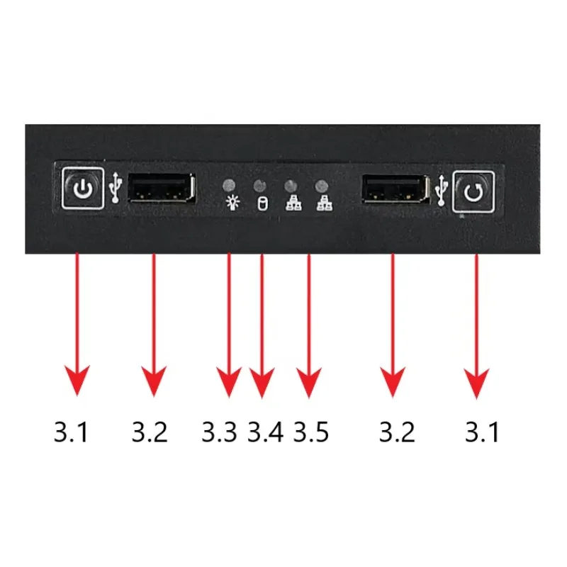 3U 산업용 서버 섀시 금속 케이스 캐비닛 섀시 서버 케이스 랙 마운트 케이스 산업용 컴퓨터 케이스