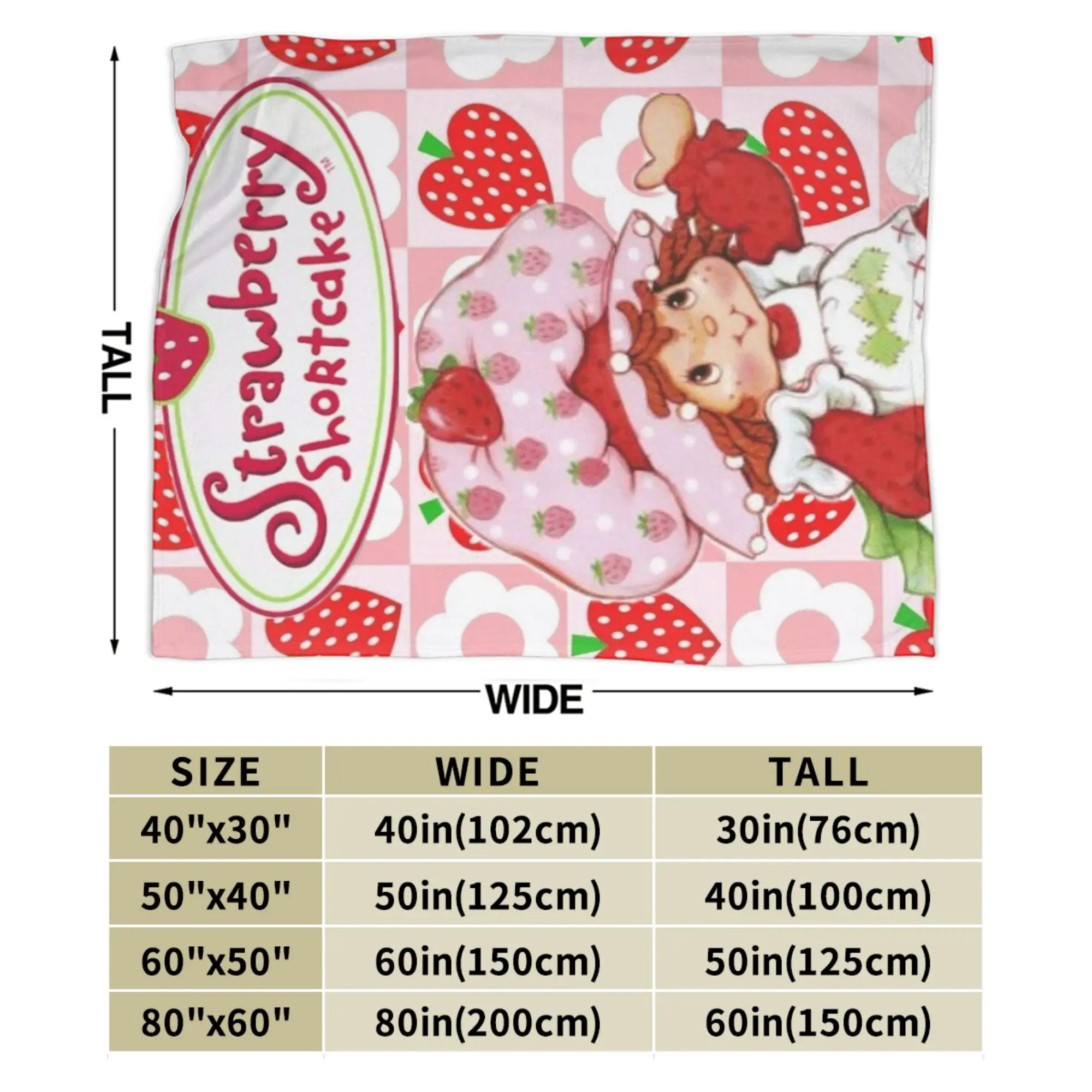 Strawberry Shortcakes Blanket 6