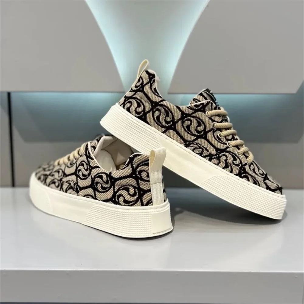 Men's Shoes Spring New Versatile Canvas Shoes Low Cut Casual Board Shoes Design Sense Sports Shoe Sneakers Men Zapatos Casuales 4
