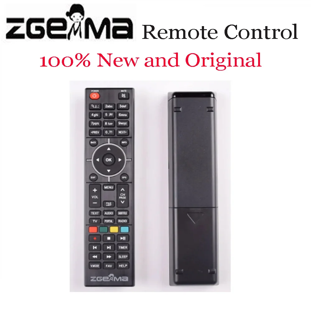 Controlador Remoto para Modelos Zgemma Star Receptor de Satélite Combo 100 Original H7s H8.2h H9s H9.2s H9.2h H11s H9twin