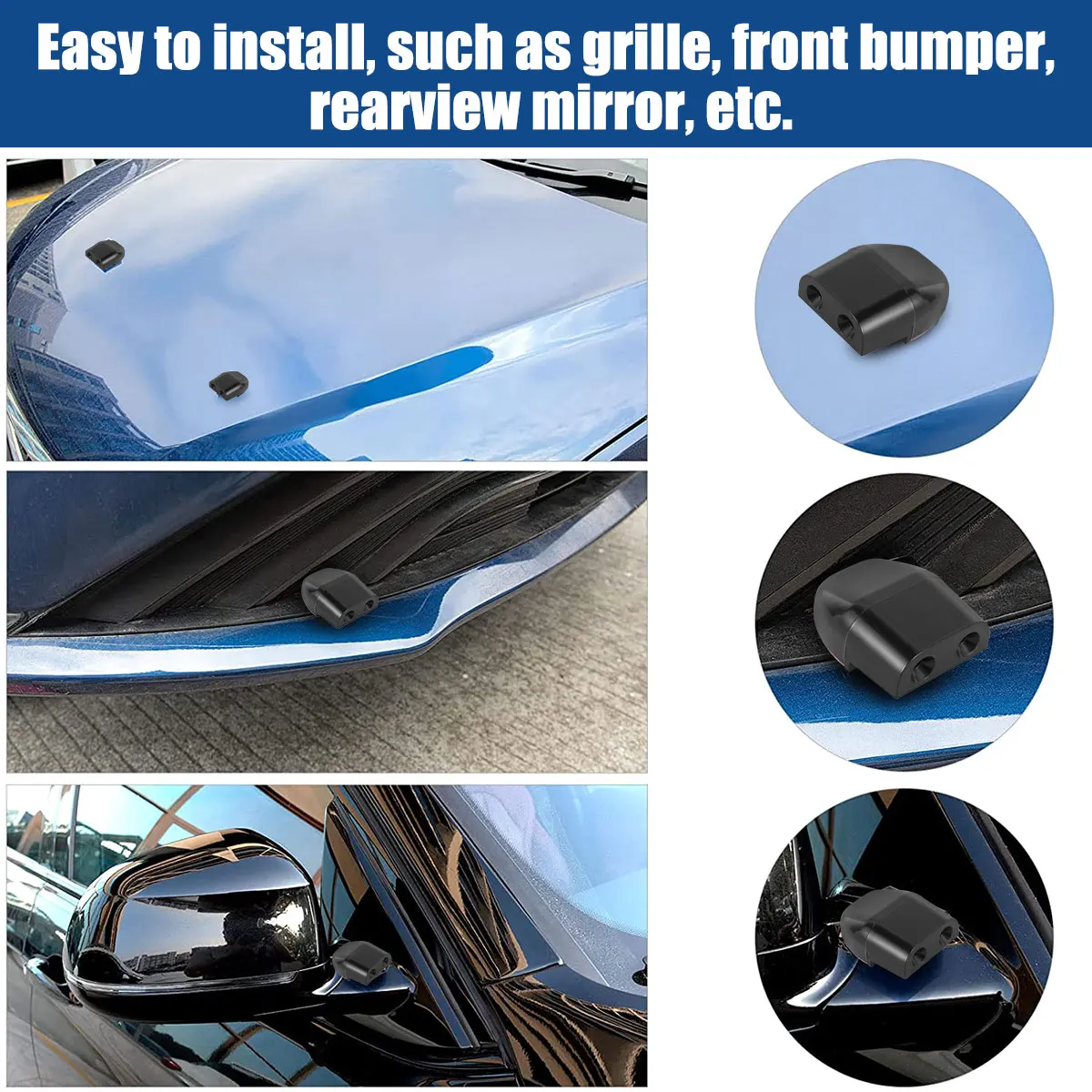 Sifflet Anti-Collision Cerfs Pour Véhicules | Avertissement Sonore | Dispositif 3 Trous Pour Véhicules Camions Moto Sécurité Routière Et