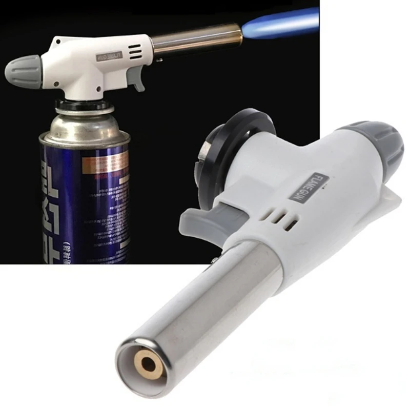 Portable Butane Gas Welding Torch 920 Metal Gun For Camping Hiking Flame Ignition Lighter butane torch