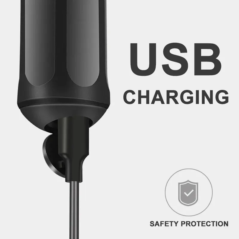 GROSAM 미니 전기 스크루 드라이버 세트, WL-DDLSD 스마트 무선 전기 스크루 드라이버, USB 충전식, 3.6V