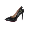 Sexy Red Bottom Women High Heels Classic Ladies Pumps Autumn Soft Leather Dress Heel Shoes for Women Banquet Wedding High Heels 2