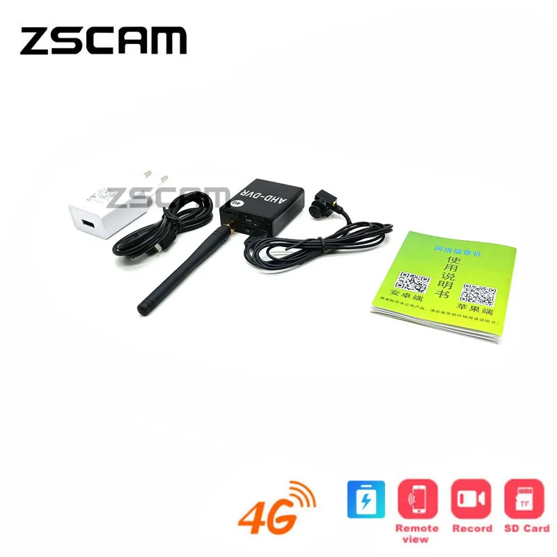 720P/1080P IP Mini 3G/4G Sim Card Portable Camera Kits Security Protection Hidden Remotely Motion Sensor Cam Built-in 5V Battery |