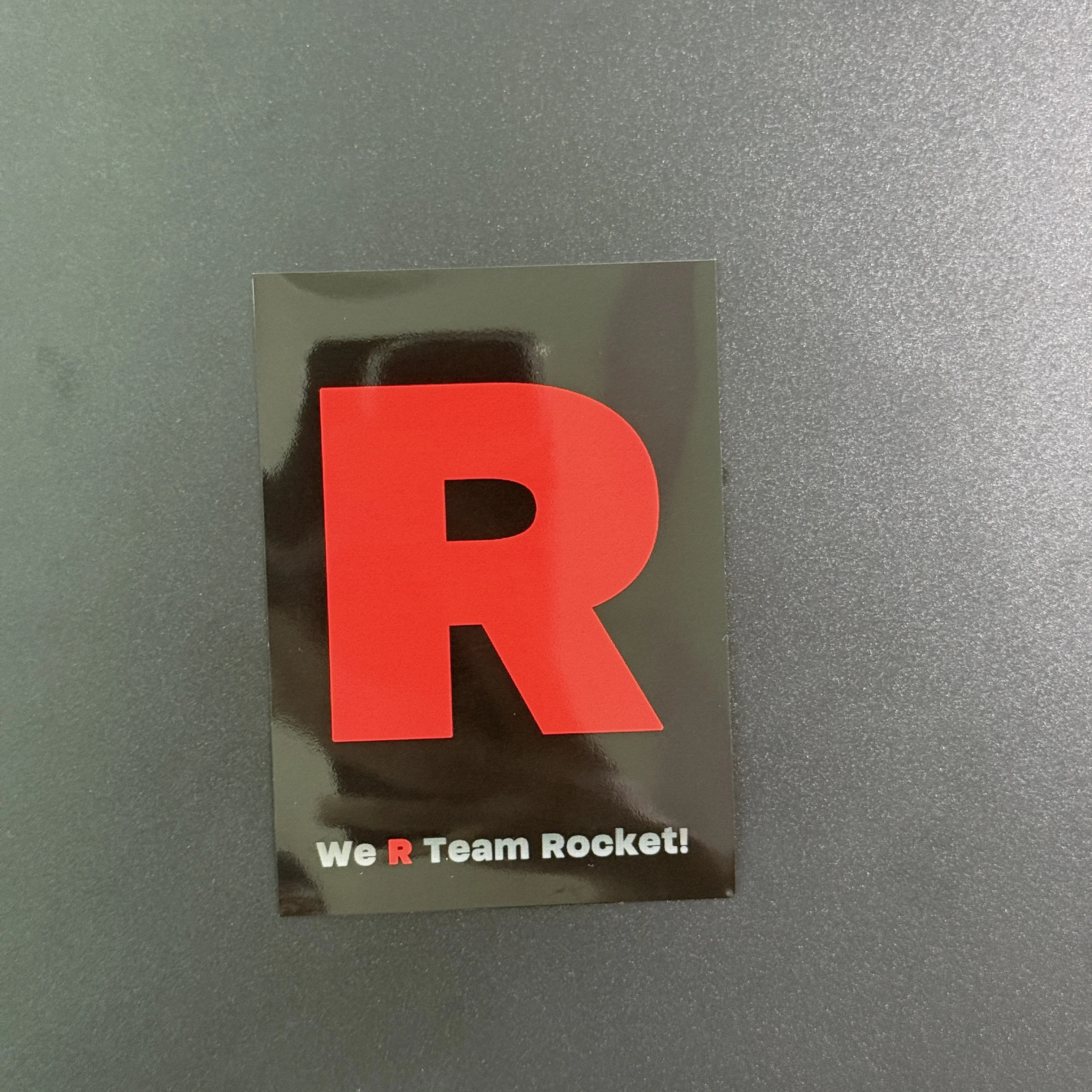 Team Rocket HQ Collection Black Five-Panel Hat (One Size-Adult), image size:3024x3024