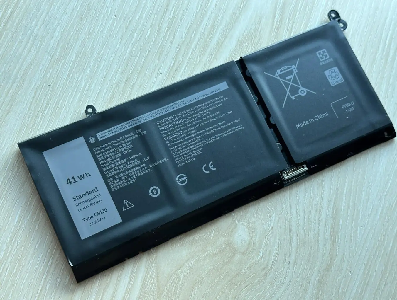 Nova Bateria G91j0 para Latitude 3320 3420 3520 para Inspiron 15 3515 3511 3520 5410 em 1 - Imagem 3
