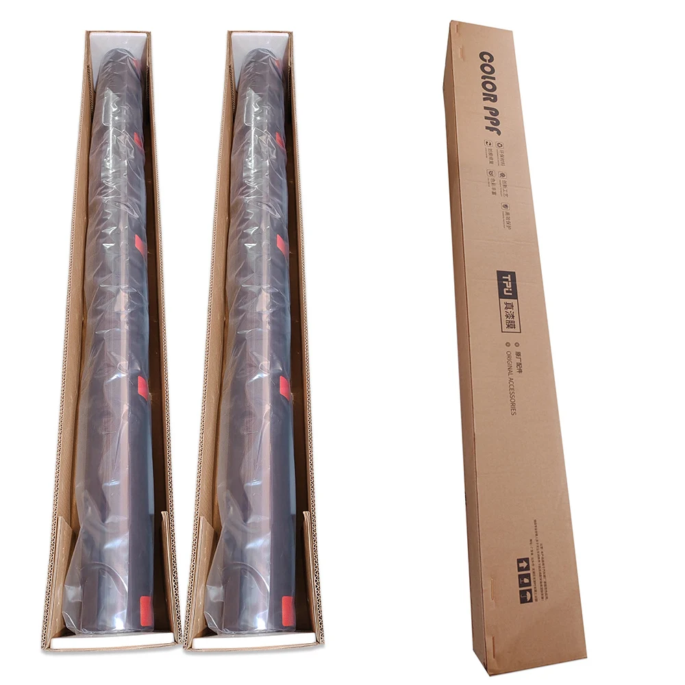 Wrapmaster 7.5밀 컬러 TPU PPF 항황변 자동차 페인트 보호 필름 UV 차단 TPU 글로스 나르도 그레이 TPU-D2114