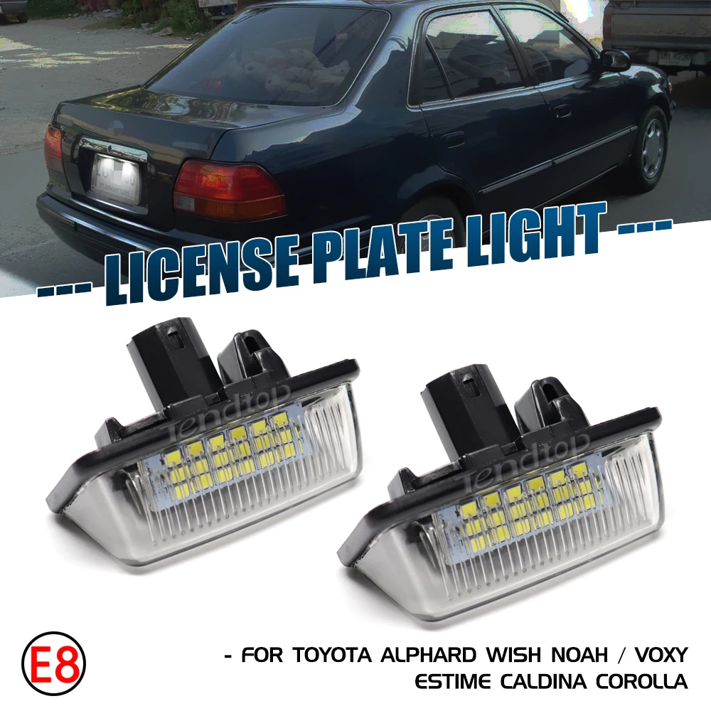 Luce Targa Per Toyota Alphard Wish Noah/Voxy Estima Caldina Corolla Crown Majesta Starlet Sprinter Celica Raum
