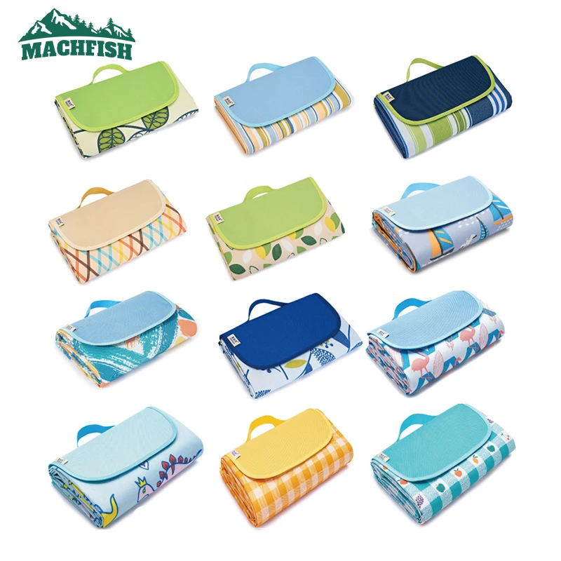 MachFish Pocket Picnic Waterproof Beach Mat Blanket Camping Outdoor