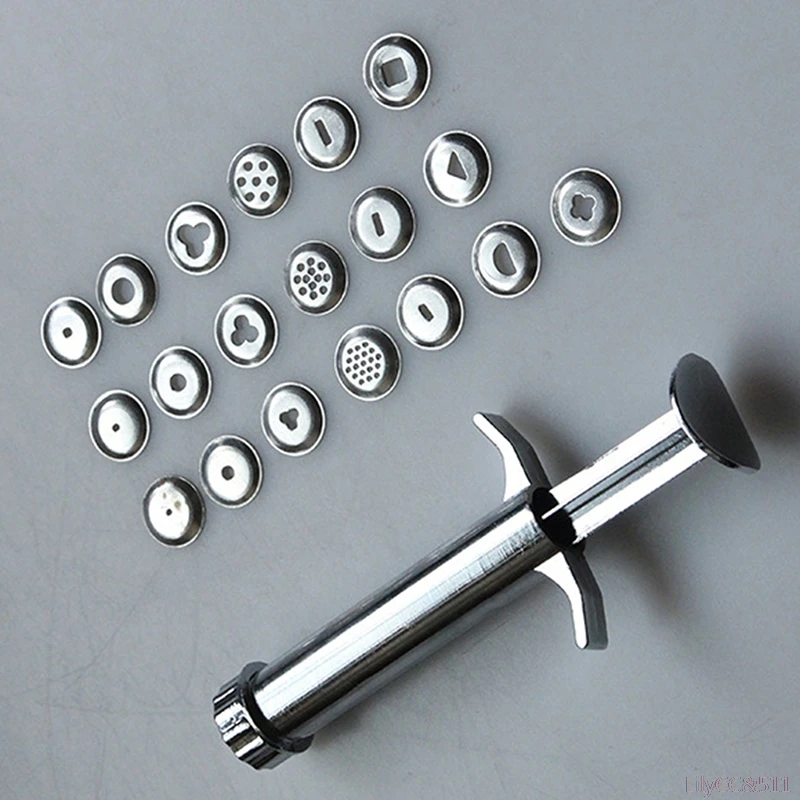Clay Extruders Clay Sugar Paste Extruder Sculpture Machine Polymer Gun Tool 20pcs/set polymer clay tools clay sculpting tools clay craft tool pottery tools pottery sculpting tools
