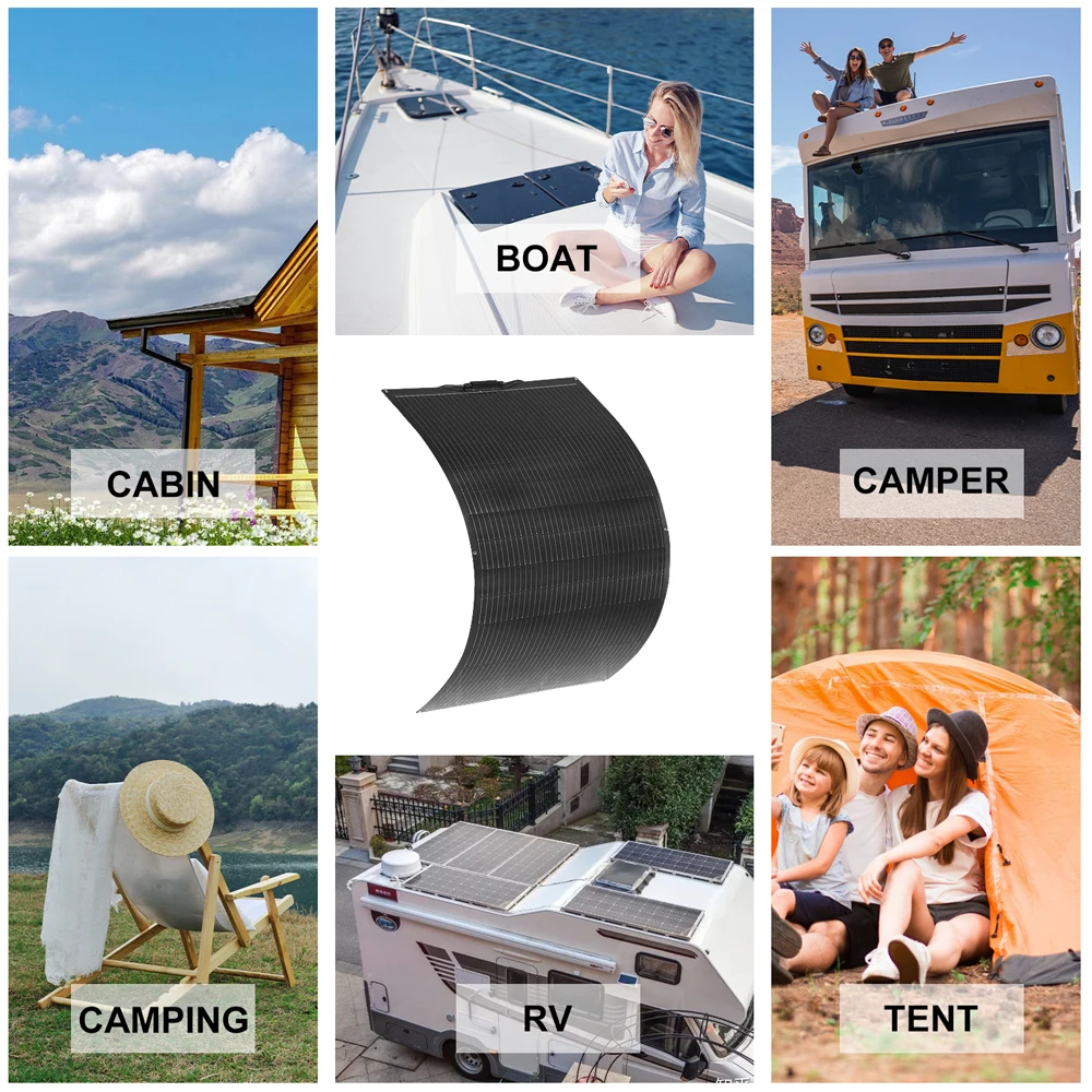 Flexible Solar Panels 100W 120W 140W 150W 200W