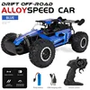 New RC Car 1:16 2WD with LED Light 2.4G 20KM/H High Speed Off-Road Climbing Remote Control Car Toy Gifts for Boys Girls Kids 4