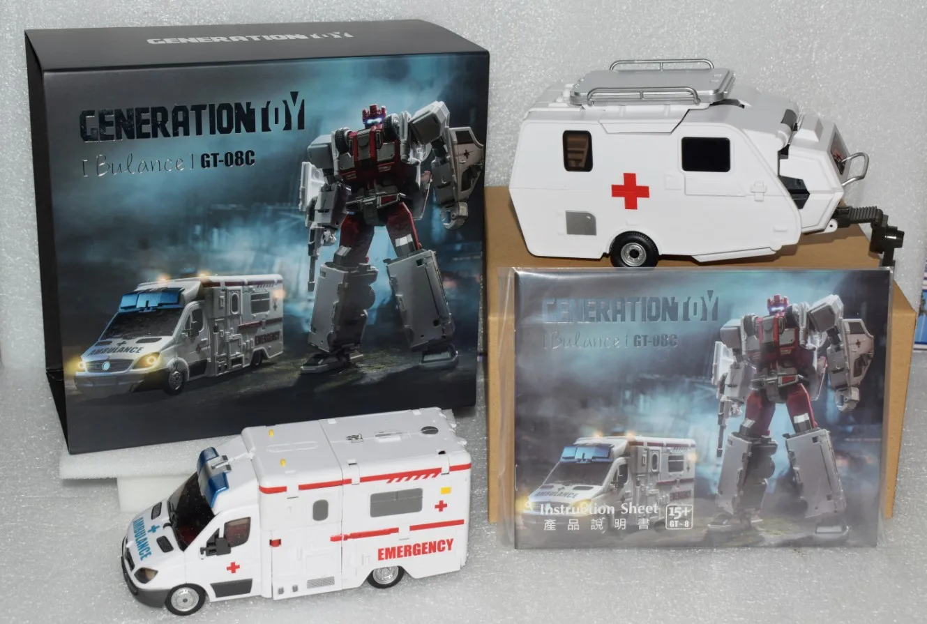 Generation Toy GT-08 Defensor Hot Spot First Aid Streetwise Blades Groove Combination Transformation Action Figure Boy Toy the office funko pop Action & Toy Figures